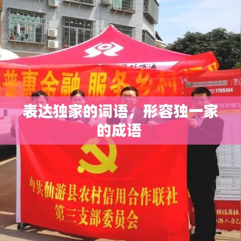 表达独家的词语，形容独一家的成语 