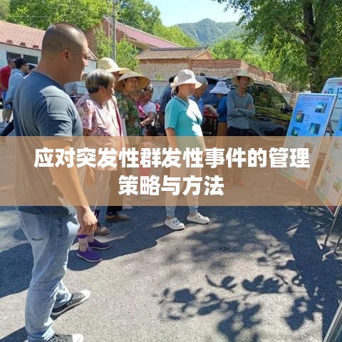 应对突发性群发性事件的管理策略与方法