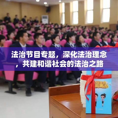 法治节目专题，深化法治理念，共建和谐社会的法治之路