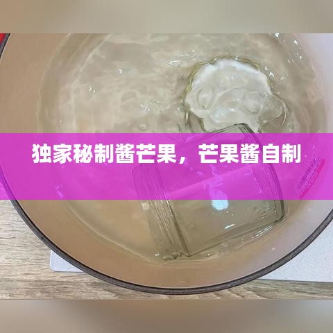独家秘制酱芒果，芒果酱自制 