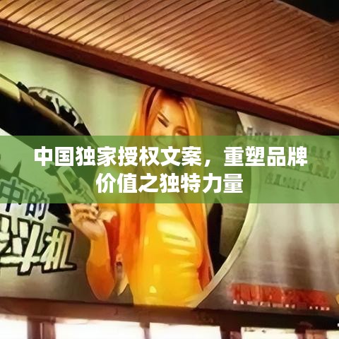 中国独家授权文案，重塑品牌价值之独特力量
