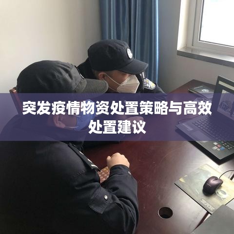 突发疫情物资处置策略与高效处置建议
