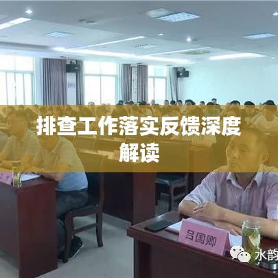 排查工作落实反馈深度解读