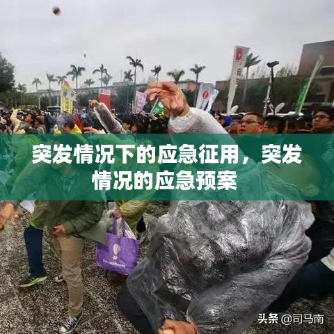 突发情况下的应急征用,突发情况的应急预案