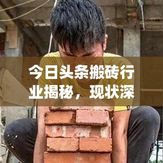今日头条搬砖行业揭秘,现状深度剖析与未来展望