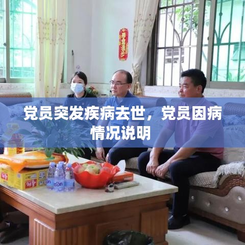 党员突发疾病去世，党员因病情况说明 