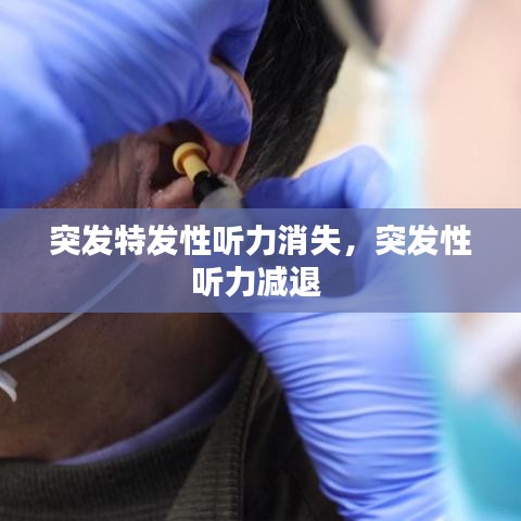 突发特发性听力消失，突发性听力减退 