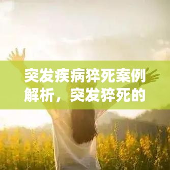 突发疾病猝死案例解析,突发猝死的急救处理