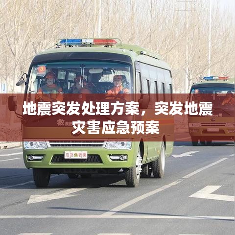 地震突发处理方案，突发地震灾害应急预案 
