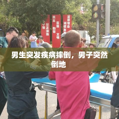 男生突发疾病摔倒，男子突然倒地 