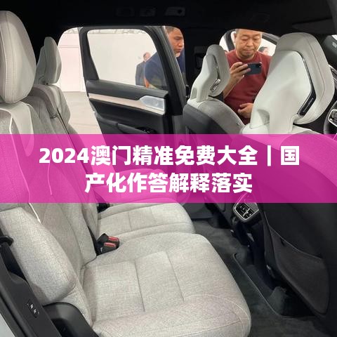 2024澳门精准免费大全|国产化作答解释落实