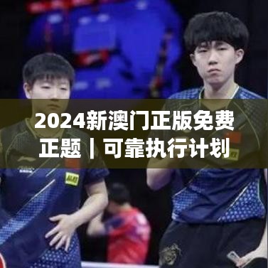 2024新澳门正版免费正题｜可靠执行计划