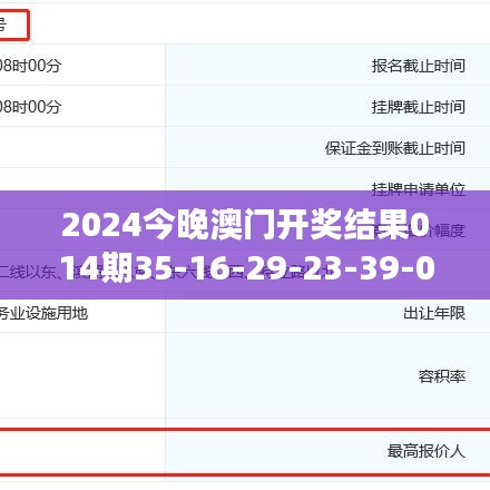2024今晚澳门开奖结果014期35-16-29-23-39-06 T：36｜模型解答解释落实