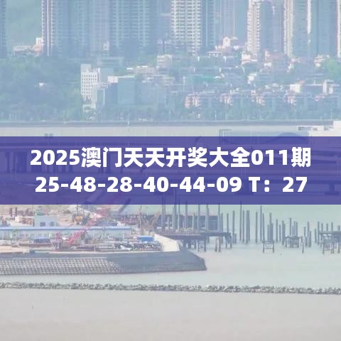2025澳门天天开奖大全011期25-48-28-40-44-09 T：27