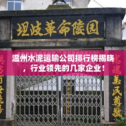 温州水泥运输公司排行榜揭晓，行业领先的几家企业！