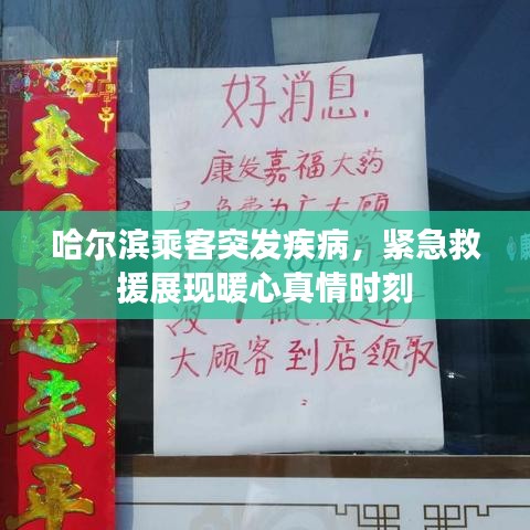 哈尔滨乘客突发疾病,紧急救援展现暖心真情时刻