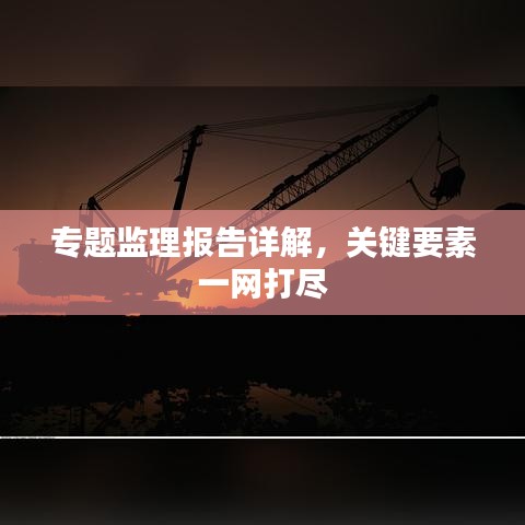专题监理报告详解，关键要素一网打尽