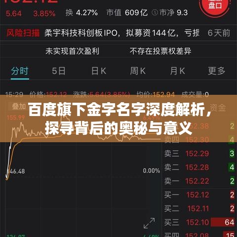 百度旗下金字名字深度解析，探寻背后的奥秘与意义