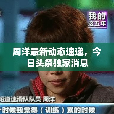 周洋最新动态速递，今日头条独家消息