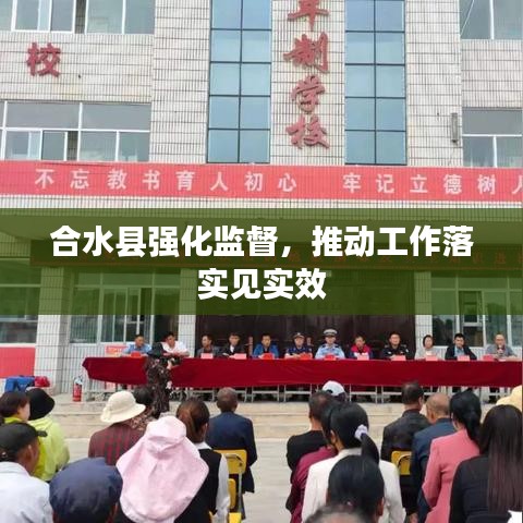 合水县强化监督，推动工作落实见实效