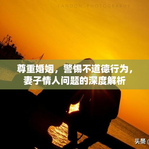 尊重婚姻,警惕不道德行为,妻子情人问题的深度解析