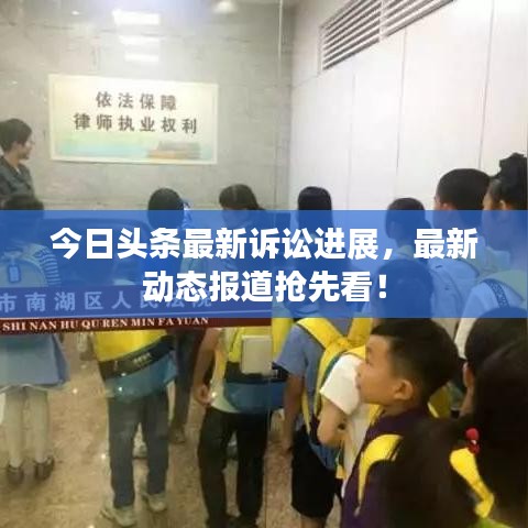 今日头条最新诉讼进展，最新动态报道抢先看！