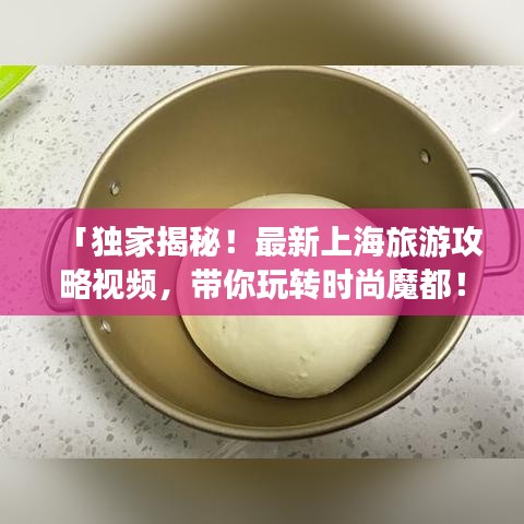 「独家揭秘!最新上海旅游攻略视频,带你玩转时尚魔都!」