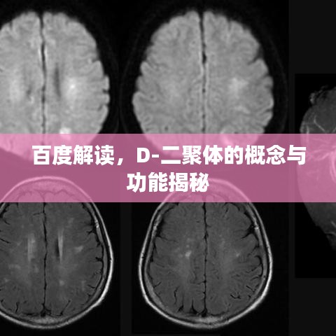 百度解读，D-二聚体的概念与功能揭秘