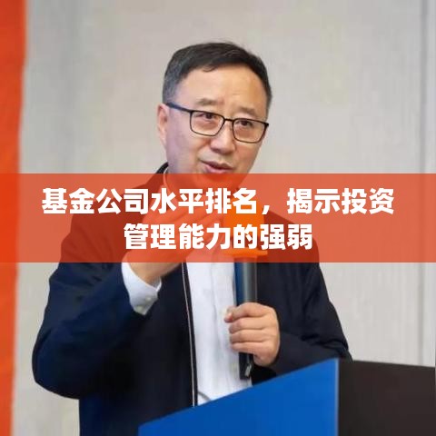 基金公司水平排名,揭示投资管理能力的强弱