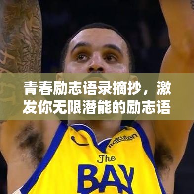 青春励志语录摘抄,激发你无限潜能的励志语句!