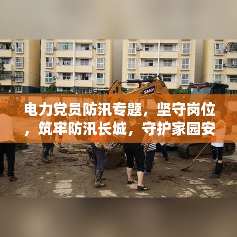 电力党员防汛专题,坚守岗位,筑牢防汛长城,守护家园安全!