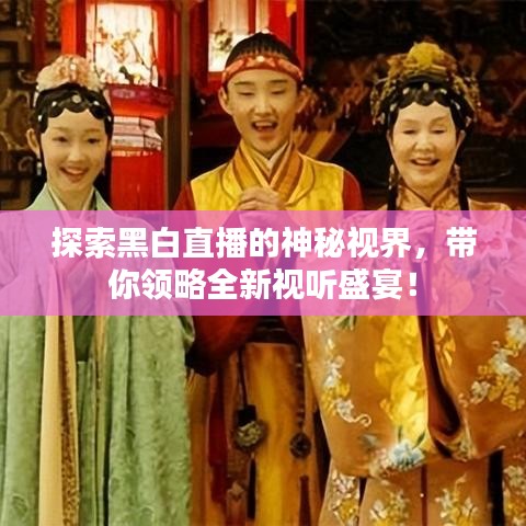 探索黑白直播的神秘视界,带你领略全新视听盛宴!