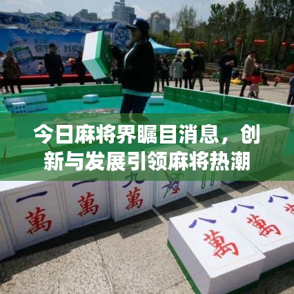 今日麻将界瞩目消息,创新与发展引领麻将热潮