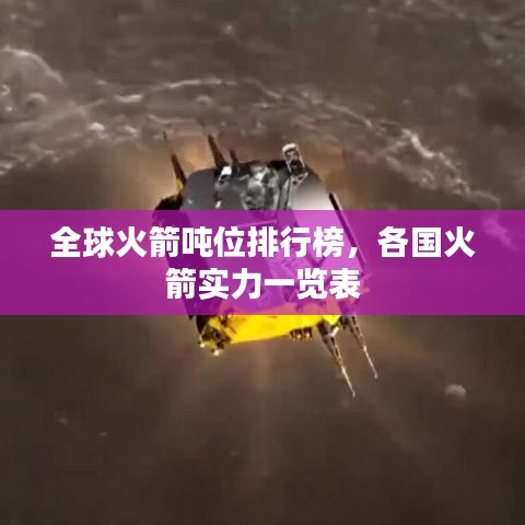 全球火箭吨位排行榜，各国火箭实力一览表