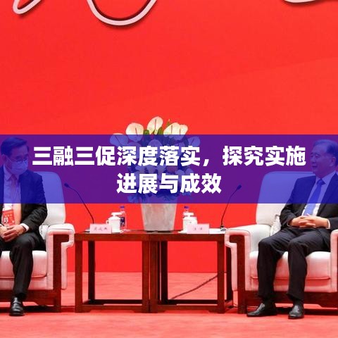 三融三促深度落实，探究实施进展与成效
