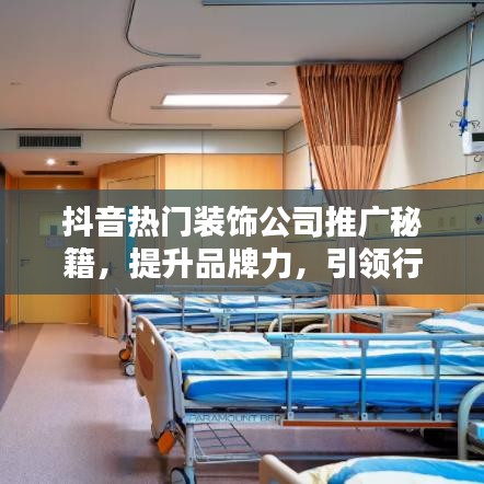 抖音热门装饰公司推广秘籍，提升品牌力，引领行业潮流风向标