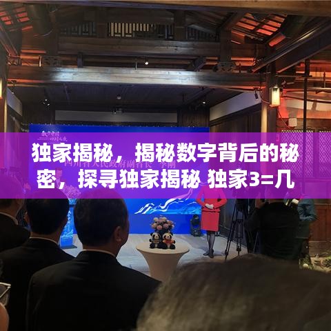 独家揭秘，揭秘数字背后的秘密，探寻独家揭秘 独家3=几的神秘面纱