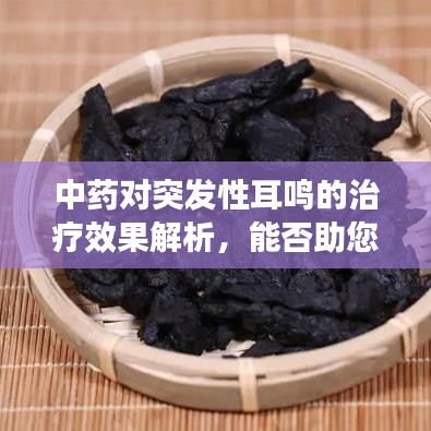 中药对突发性耳鸣的治疗效果解析,能否助您恢复听力?