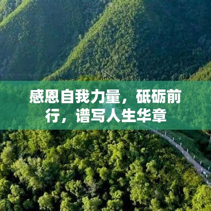 感恩自我力量,砥砺前行,谱写人生华章