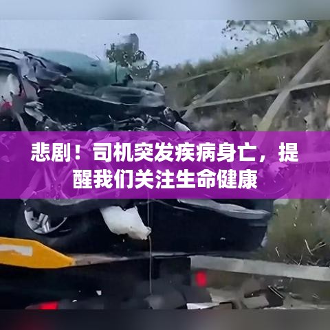 悲剧!司机突发疾病身亡,提醒我们关注生命健康