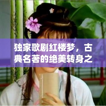 独家歌剧红楼梦，古典名著的绝美转身之旅