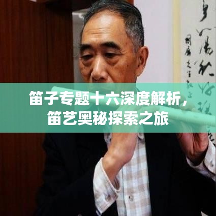 笛子专题十六深度解析，笛艺奥秘探索之旅
