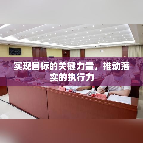实现目标的关键力量，推动落实的执行力
