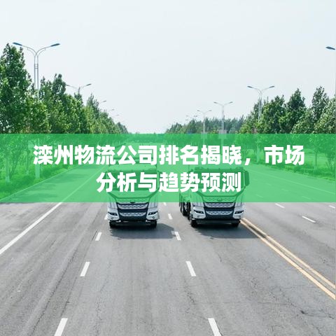滦州物流公司排名揭晓，市场分析与趋势预测