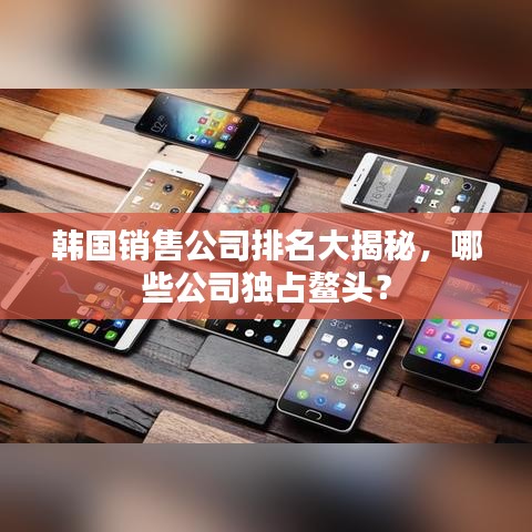 韩国销售公司排名大揭秘，哪些公司独占鳌头？