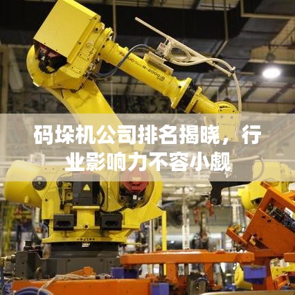 码垛机公司排名揭晓，行业影响力不容小觑
