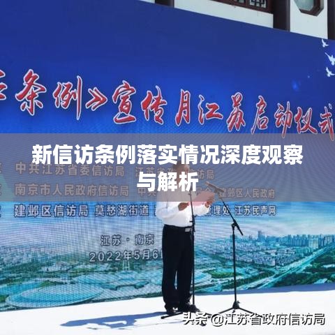 新信访条例落实情况深度观察与解析