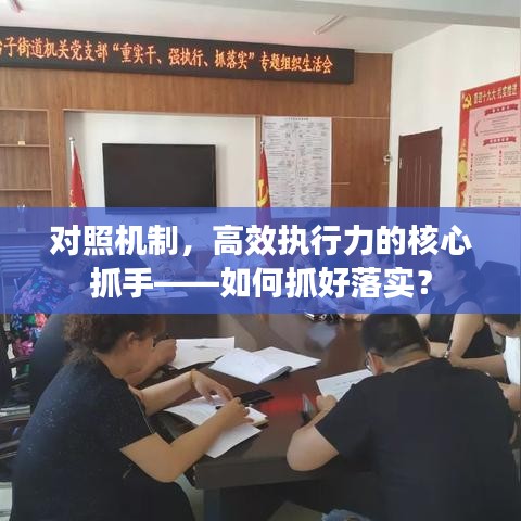 对照机制,高效执行力的核心抓手——如何抓好落实?