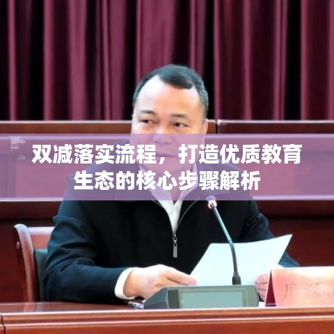 双减落实流程，打造优质教育生态的核心步骤解析