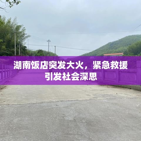 湖南饭店突发大火，紧急救援引发社会深思